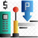 Pay On Entry Parking Pay When Entering Entry Payment Icon