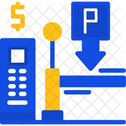 Pay On Entry Parking  Icon