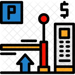 Pay On Exit Parking  Icon