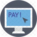 Pay Online Money Icon