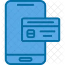 Pay Online Card Mobile Icon