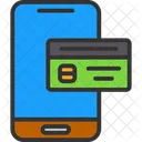 Pay Online Card Mobile Icon