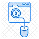 Pay Per Click PPC Klick Icon