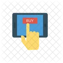 Pay Per Click Online Shopping Icon
