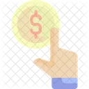 Pay Per Click Payment Dollar Symbol Icon