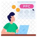 Pay Per Click Ppc Cpc Icon