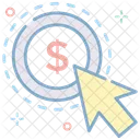 Pay Per Click Internet Marketing Symbol