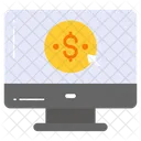 Pay Per Click Ppc Monitor Icon