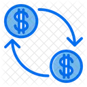Exchange Currency Marketing Icon