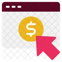 Pay Per Click Advertising  Icon