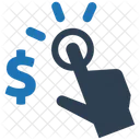 Earnings Pay Per Click Monetization Icon