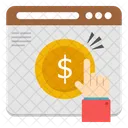 Pay Per Click Cost Per Click Ppc Icon