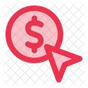 Pay Per Click Cost Per Click Ppc Icon