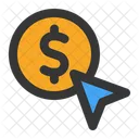 Pay Per Click Cost Per Click Ppc Icon