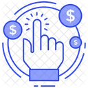 Pay Per Click Cost Per Click Ppc Icon