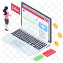 Ppc Online Marketing Digital Advertising Icon