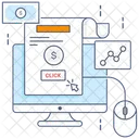 Online Earning Making Money Ppc Icon