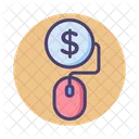 Pay Per Click Cost Per Click Business Icon