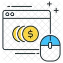 Pay Per Click Ppc Cost Per Click Icon