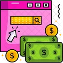 Pay Per Click Marketing Cost Per Click Icon