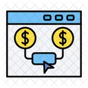 Ppc Click Cost Per Click Icon