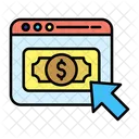 Ppc Click Cost Per Click Icon