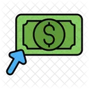 Ppc Click Cost Per Click Icon
