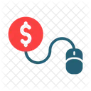Ppc Click Cost Per Click Icon
