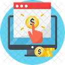 Pay Per Click Cost Per Click Ppc Icon
