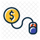Ppc Click Cost Per Click Icon