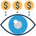 Pay View Dollar Icon