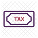 Pay Tax with Cash  Icon