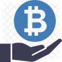 Pay With Bitcoin Cryptocurrency Transfer Icon