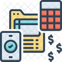 Payable Account Online Icon