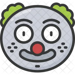 Payaso Emoji Icono