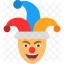 Payaso Sombrero Bromista Icono