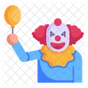 Payaso aterrador  Icono