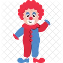 Payaso Circo Diversion Icono