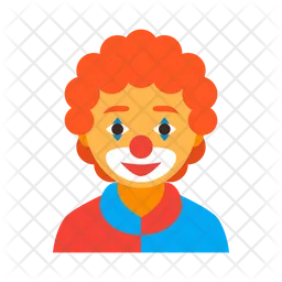 Payaso masculino  Icono