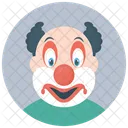 Payaso Bozo Personaje Payaso Bromista Icono