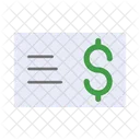 Paycheck Cheque Payment Icon