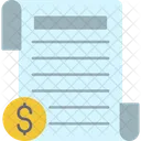 Paycheck Business Finance Icon