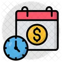 給料日、支払日、給料日 アイコン