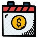Payday Calendar Date Icon