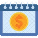 Payday Calendar Coin Icon