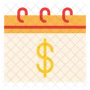 Payday Calendar Date Icon