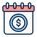 Payday Budgeting Scheduling Icon