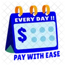 Payday Deadline Calendar Icon