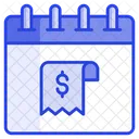Paying Receipt Bill Icon