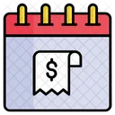 Paying Receipt Bill Icon